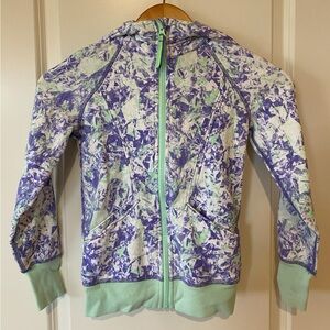 Ivivva Purple and Green Kids Hoodie